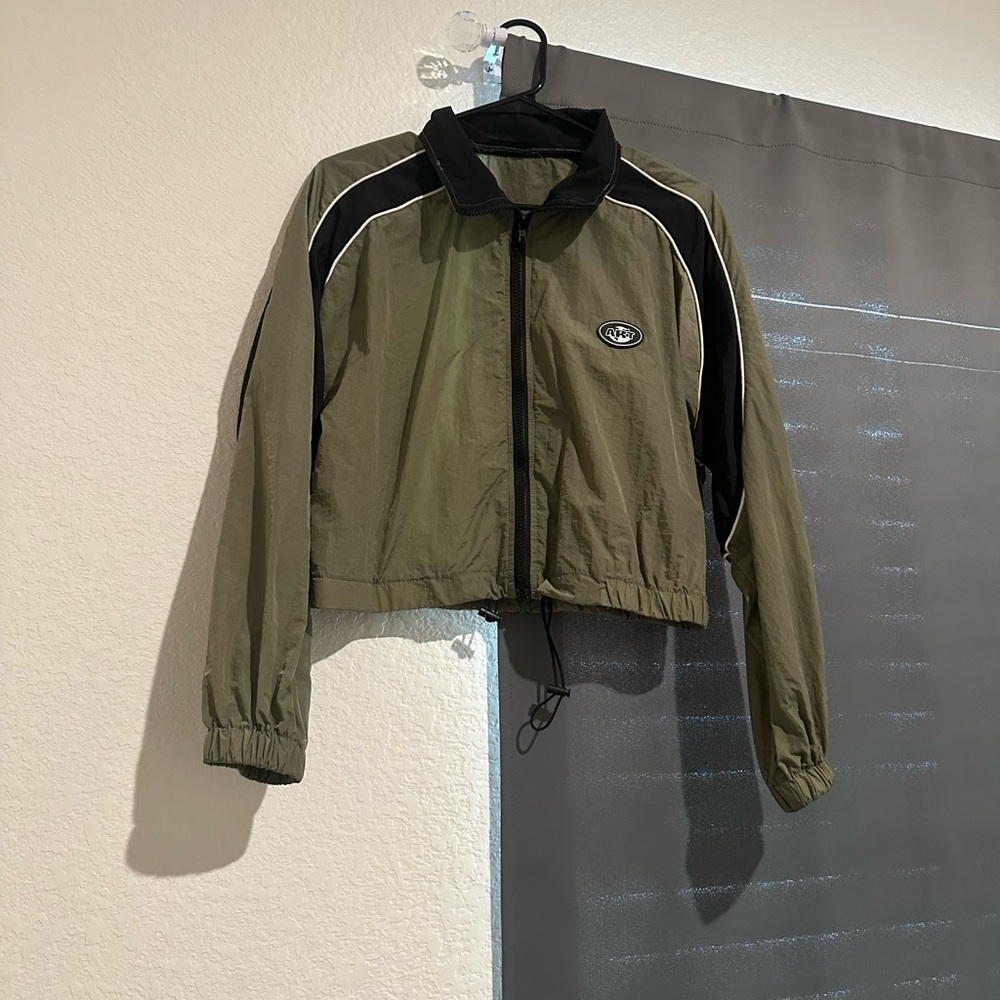 Olive Bomber Jacket